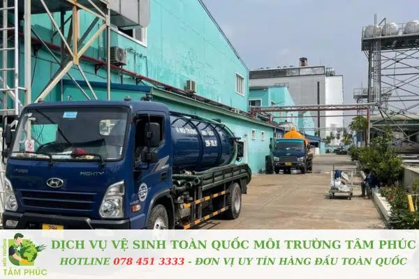 Hút hầm cầu tại Huyện Nhà Bè