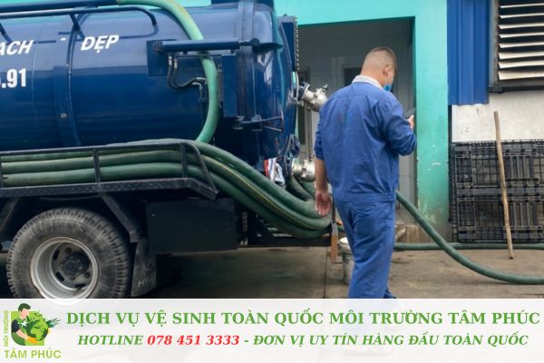Hút hầm cầu tại Huyện Nhà Bè