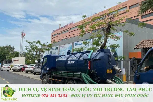 hút hầm cầu tại Nam Trà My