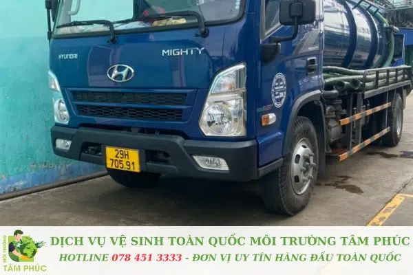 Hút hầm cầu tại Quận 4