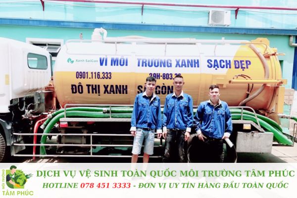 Hút hầm cầu tại Quận 5 