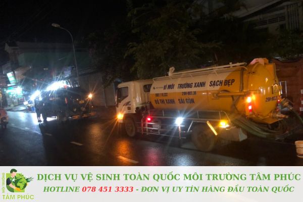 Hút hầm cầu tại Quận 6