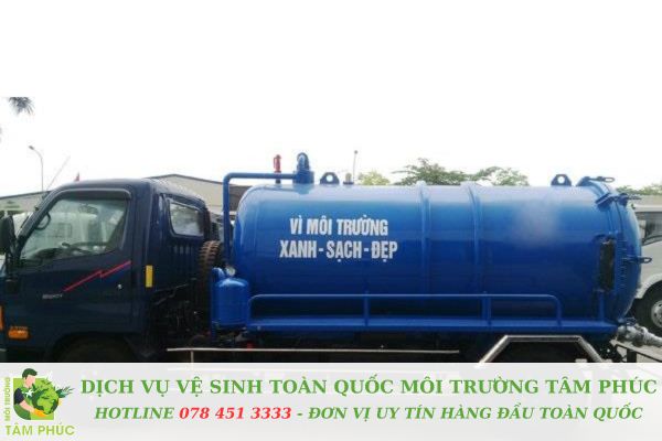 Hút hầm cầu tại Quận 8