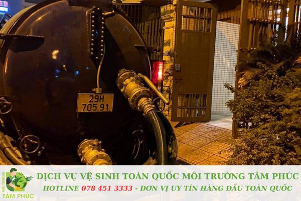 Hút hầm cầu tại Quận Bình Tân