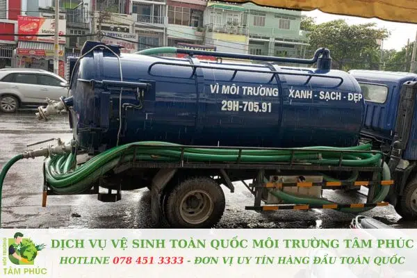 Hút hầm cầu tại Quận Bình Thạnh