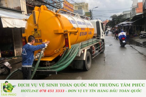 Hút hầm cầu tại Quận Phú Nhuận