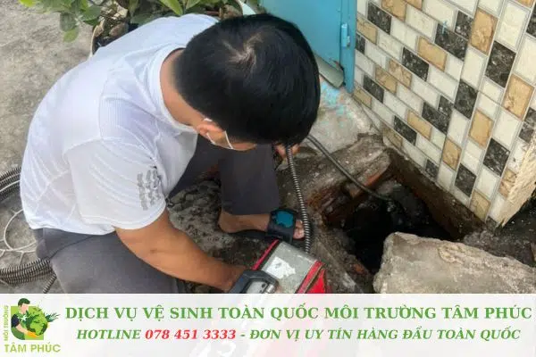 Thông cống nghẹt tại Quận 11