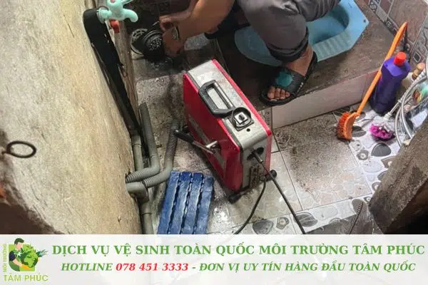 Thông cống nghẹt tại Quận 11