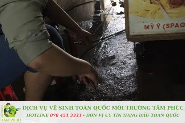 Thông cống nghẹt tại Quận Bình Tân 
