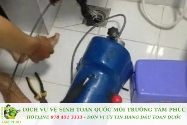 Thông cống nghẹt tại Quận 12