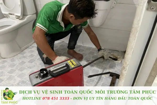 Thông cống nghẹt tại Quận 4