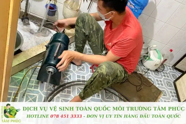 Thông cống nghẹt tại Quận 4