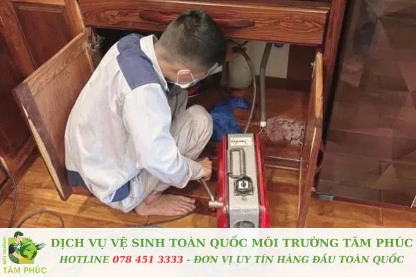 Thông cống nghẹt tại Quận 6