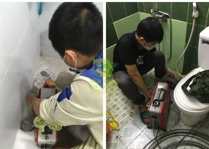 Thông cống nghẹt tại Quận 6 - Bảng giá mới nhất 2026 3 Hình ảnh thông cống nghẹt tại Quận 6 ở nhà dân của Tâm Phúc