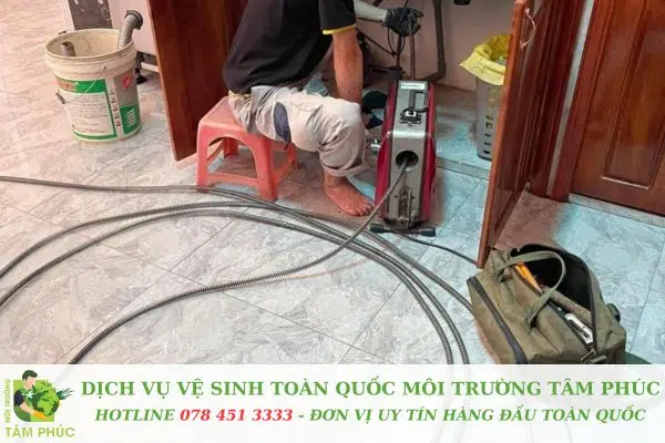 Thông cống nghẹt tại Quận 6