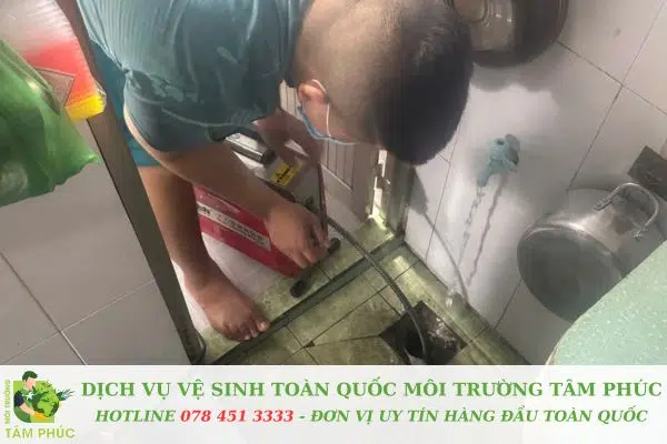 Thông cống nghẹt tại Quận 8