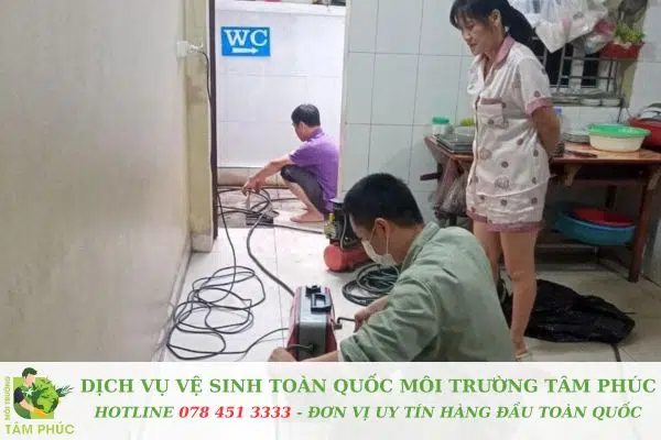Thông cống nghẹt tại Quận Bình Thạnh 