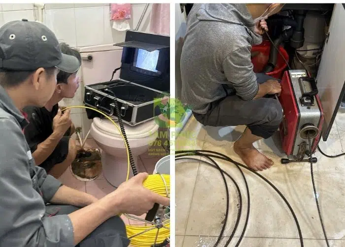 Thông Cống Nghẹt Tại Quận Phú Nhuận Uy Tín – Phục Vụ 24/7 8 Hình ảnh thực tế triển khai dịch vụ thông cống nghẹt tại Quận Phú Nhuận của Môi Trường Tâm Phúc