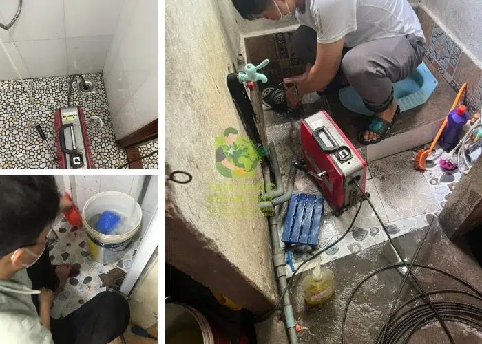 Thông Cống Nghẹt Tại Quận Phú Nhuận Uy Tín – Phục Vụ 24/7 3 Hình ảnh thực tế triển khai dịch vụ thông cống nghẹt tại Quận Phú Nhuận của Môi Trường Tâm Phúc