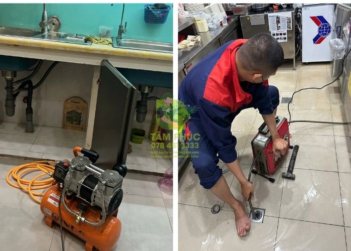 Thông Cống Nghẹt Tại Quận Phú Nhuận Uy Tín – Phục Vụ 24/7 2 Hình ảnh thực tế triển khai dịch vụ thông cống nghẹt tại Quận Phú Nhuận của Môi Trường Tâm Phúc