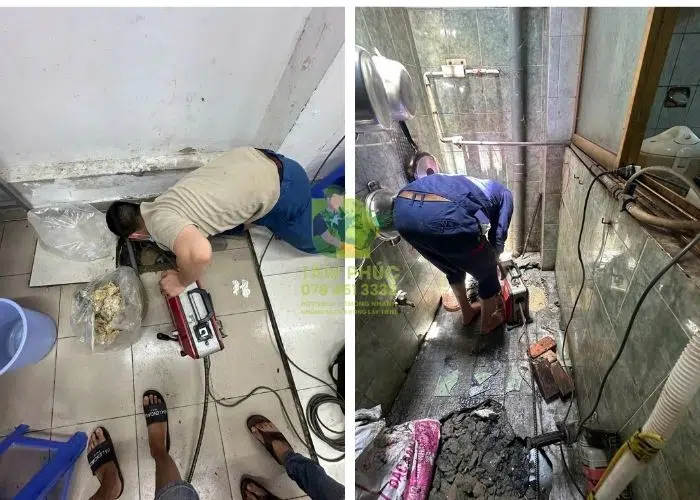 Thông Cống Nghẹt Tại Quận Phú Nhuận Uy Tín – Phục Vụ 24/7 4 Hình ảnh thực tế triển khai dịch vụ thông cống nghẹt tại Quận Phú Nhuận của Môi Trường Tâm Phúc