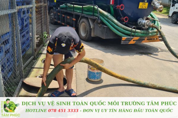 Hút bể phốt tại Tiên Yên trọn gói 299K - Sạch sẽ 99% 4 Hút bể phốt tại Tiên Yên