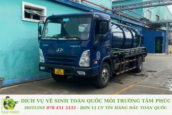 Hút bể phốt tại Tiên Yên