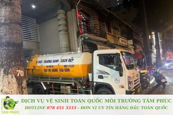 Hút bể phốt tại Bình Liêu