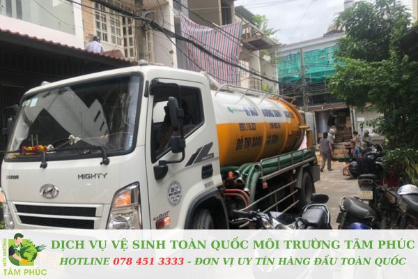 Hút bể phốt tại Vân Đồn