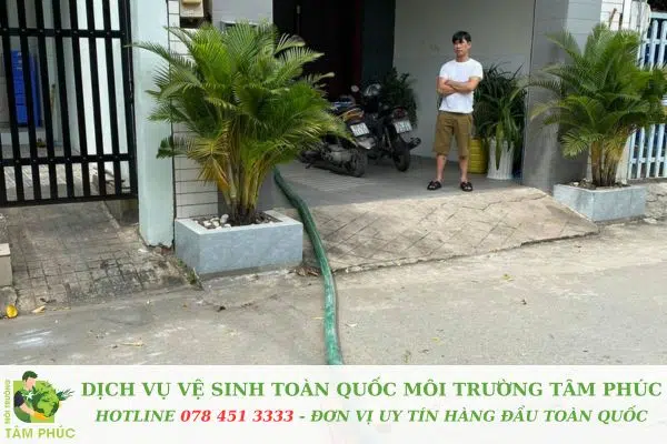 Hút bể phốt tại thành phố Chí Linh