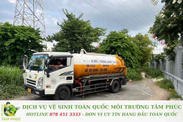 Hút bể phốt tại thành phố Hải Dương