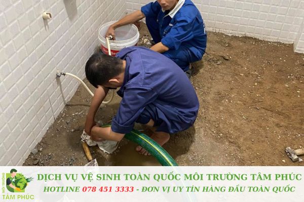 Hút bể phốt tại thị xã Kinh Môn