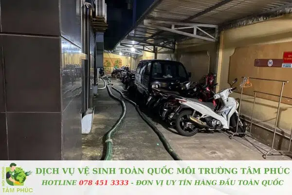 Hút bể phốt tại thị xã Kinh Môn