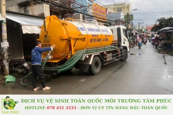 hút hầm cầu tại Thủ Đức