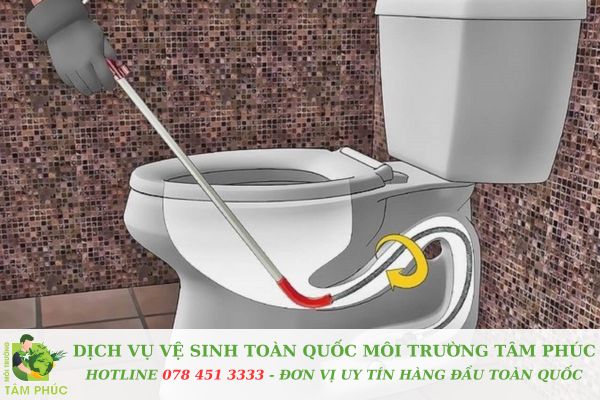 Thông bồn cầu nghẹt tại Quận 11 - Bảo hành 12 tháng 4 Thông bồn cầu nghẹt tại Quận 11
