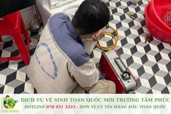 Thông bồn cầu nghẹt tại Quận 11
