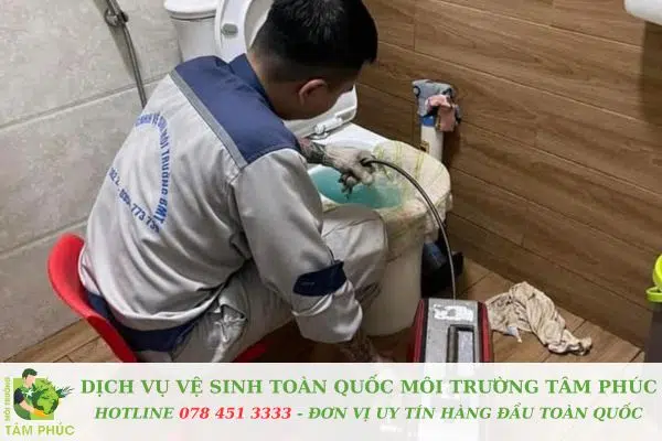 Thông bồn cầu nghẹt tại Quận 11