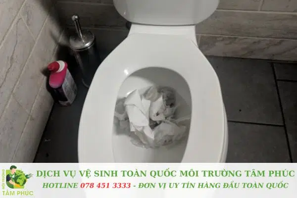 Thông bồn cầu nghẹt tại Quận 8