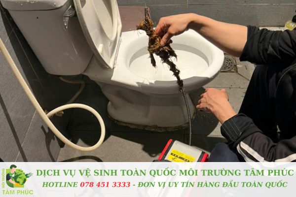 Thông bồn cầu nghẹt tại Quận Tân Phú - Tâm Phúc phục vụ 24/7 6 Thông bồn cầu nghẹt tại Quận Tân Phú