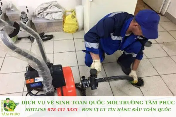 Thông cống nghẹt tại Huyện Nhà Bè