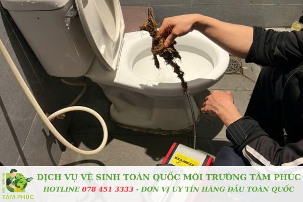 Thông tắc bồn cầu tại Đông Anh