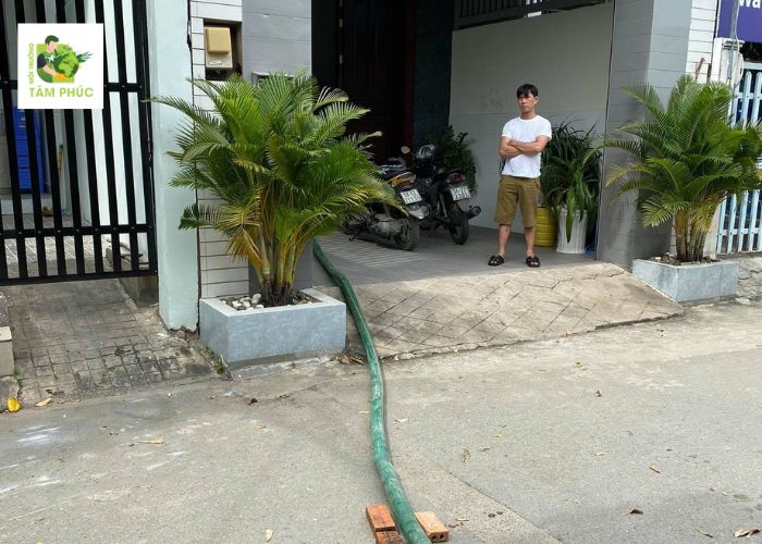 Hút hầm cầu tại Bình Long đa dạng dung tích xe