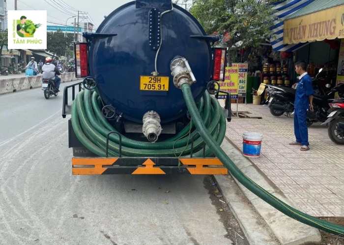 Hút hầm cầu tại Chơn Thành từ 300k - Có mặt ngay