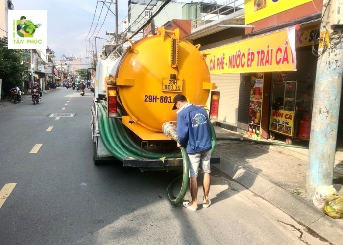 Bảng giá hút hầm cầu tại Hớn Quản