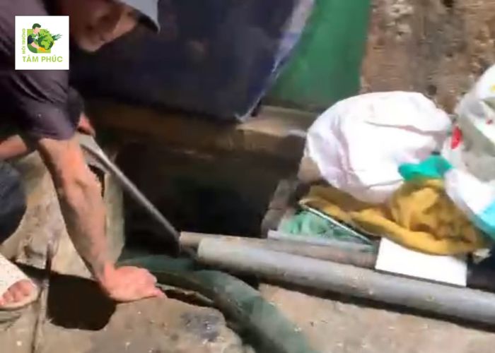 Hút Hầm Cầu tại Núi Cấm (An Giang) - Chuyên Nghiệp - Thiết Bị Mới 5 hut ham cau tai nui cam 2 -