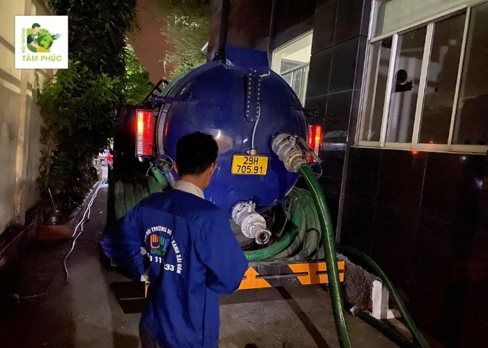 Hút hầm cầu tại Phú Riềng từ 300k
