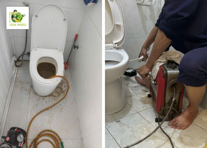 Thông bồn cầu nghẹt tại Đồng Phú - Dịch vụ 24/7