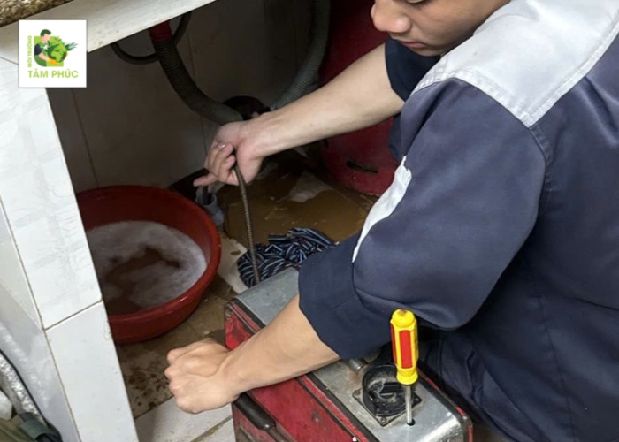 Thông cống nghẹt tại Bù Đăng phương pháp hiện đại