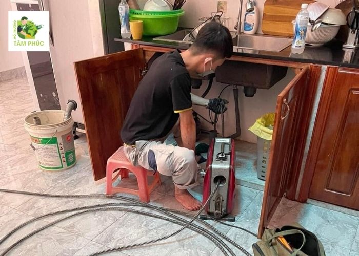 Thông cống nghẹt tại Đồng Xoài không đục phá