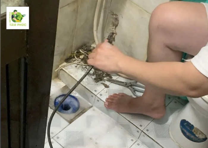 Thông cống nghẹt tại Hớn Quản BH 12 tháng